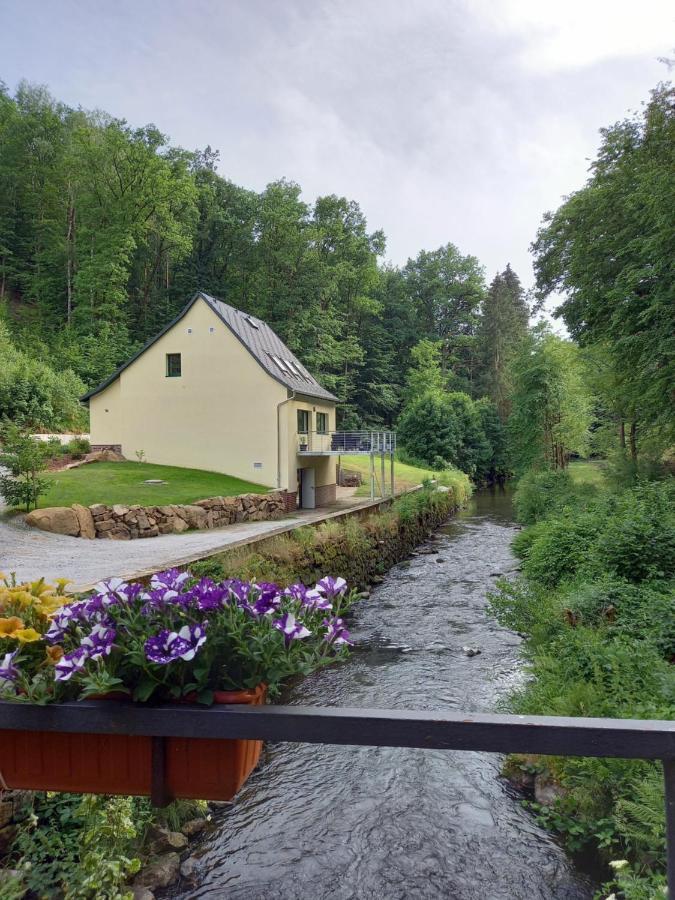 Ferienhaus Buschmuehle - Stolpen Ngoại thất bức ảnh